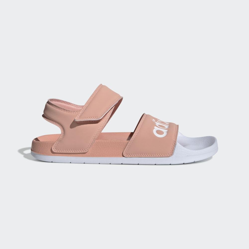 Adidas Women's Adilette Sandals Pink/White Ireland EE4109